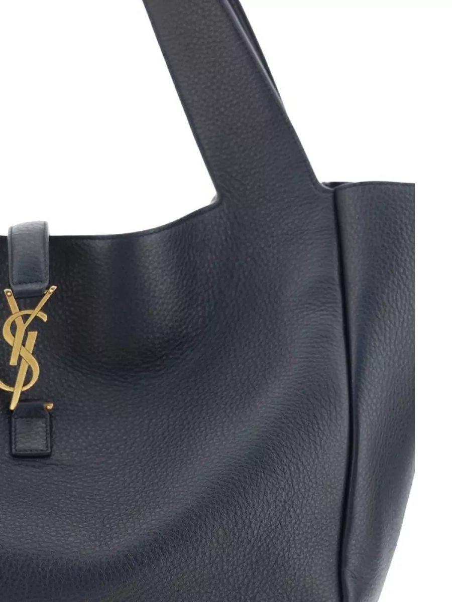 Saint Laurent Le 5 À 7 Bea Leather Tote Bag