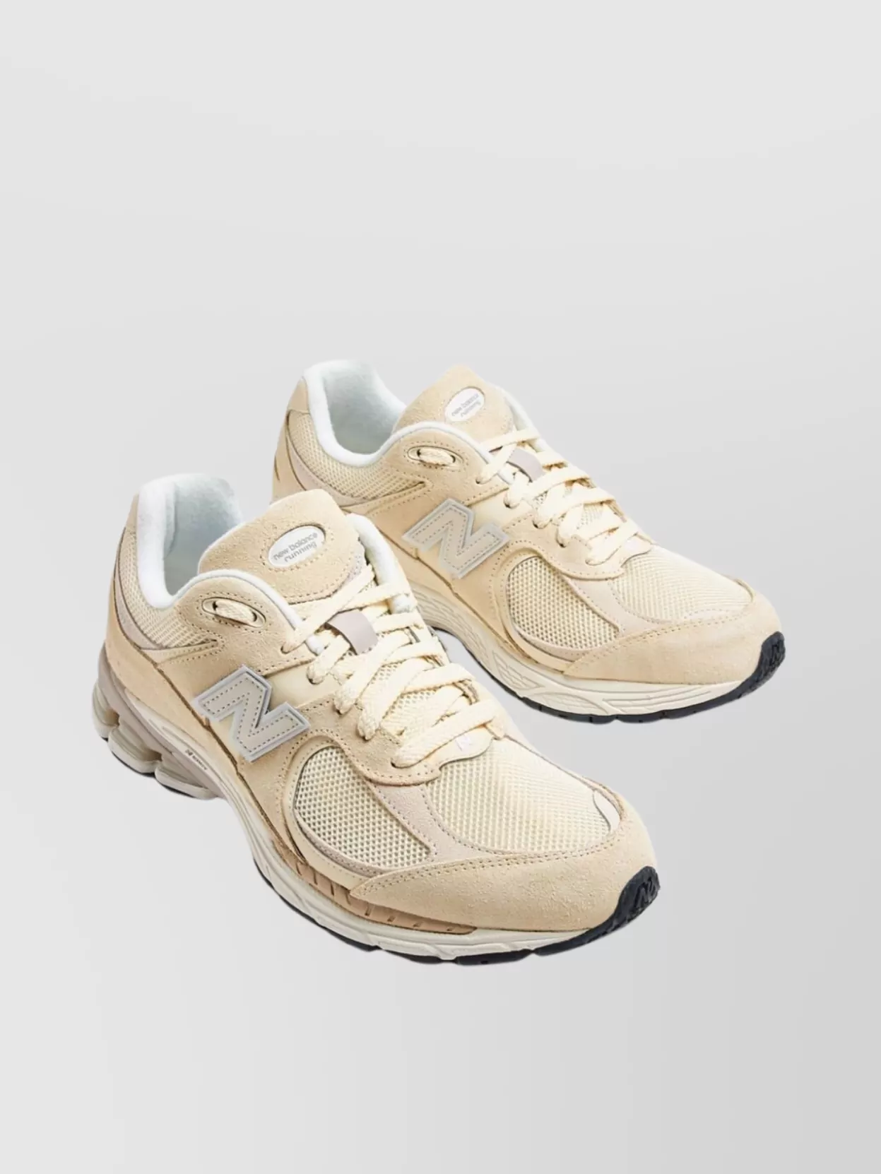 New Balance Chunky Sole Panelled Sneakers Round Toe