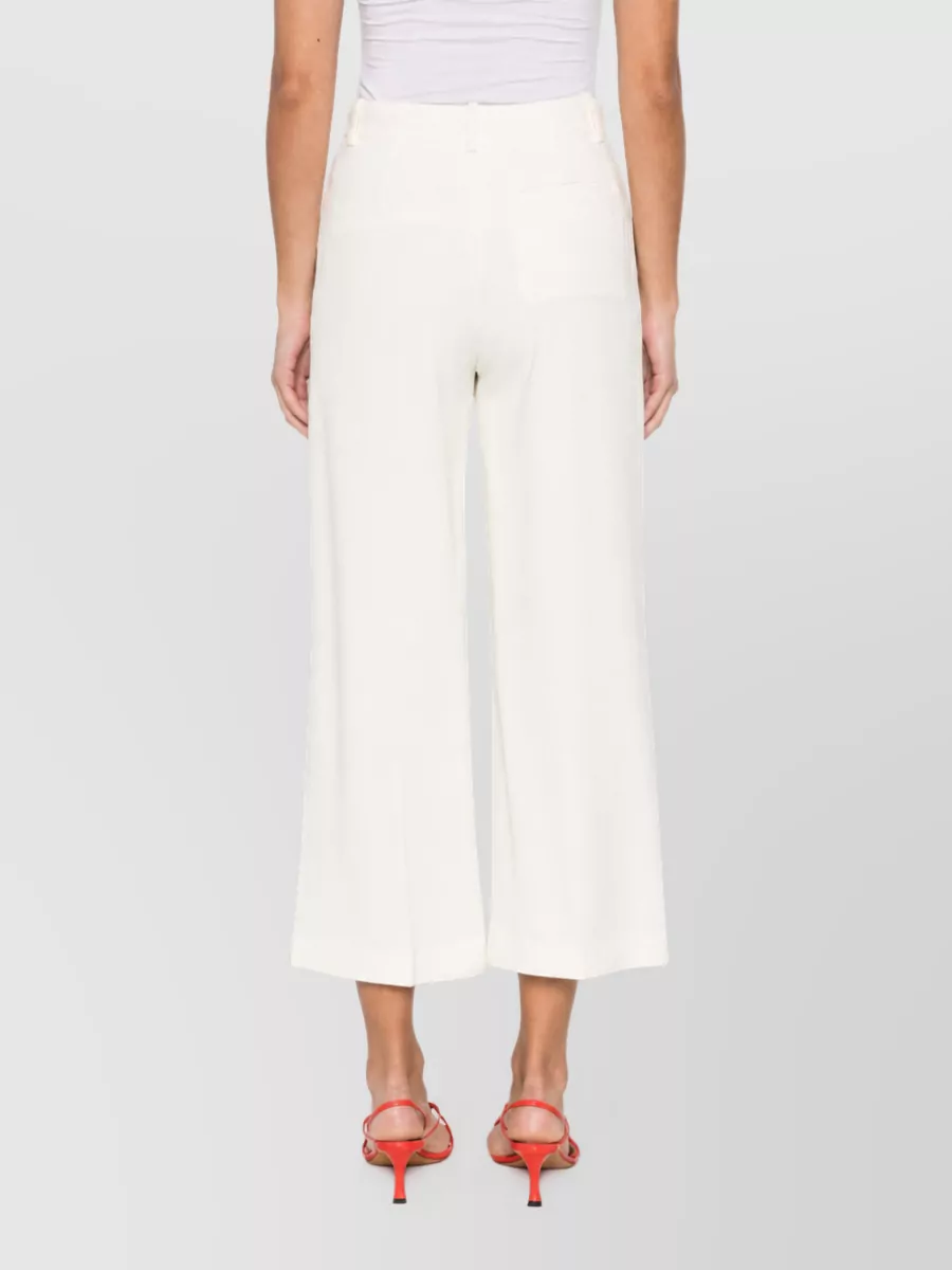 Erika Cavallini Cady Cropped Wide-Leg Trousers