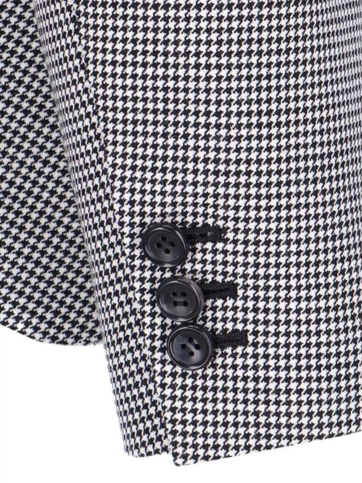 Comme Des Garçons Asymmetric Blazer With Notched Lapel Design