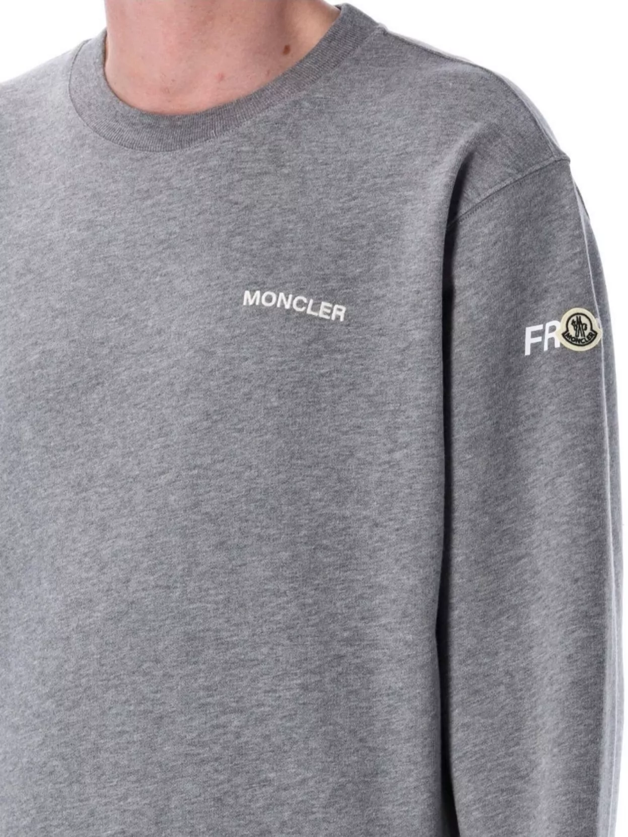 Moncler Genius Ribbed Crewneck Sweater With Long Sleeves