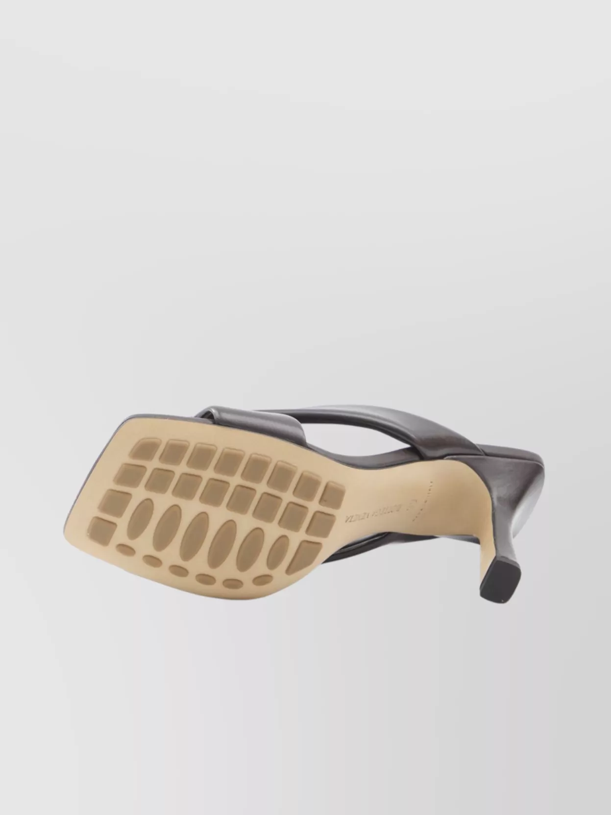 Bottega Veneta Riva Mule Sandals 9Cm Heel