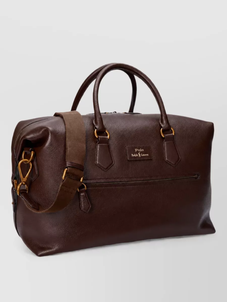 Polo Ralph Lauren Leather Duffle Bag