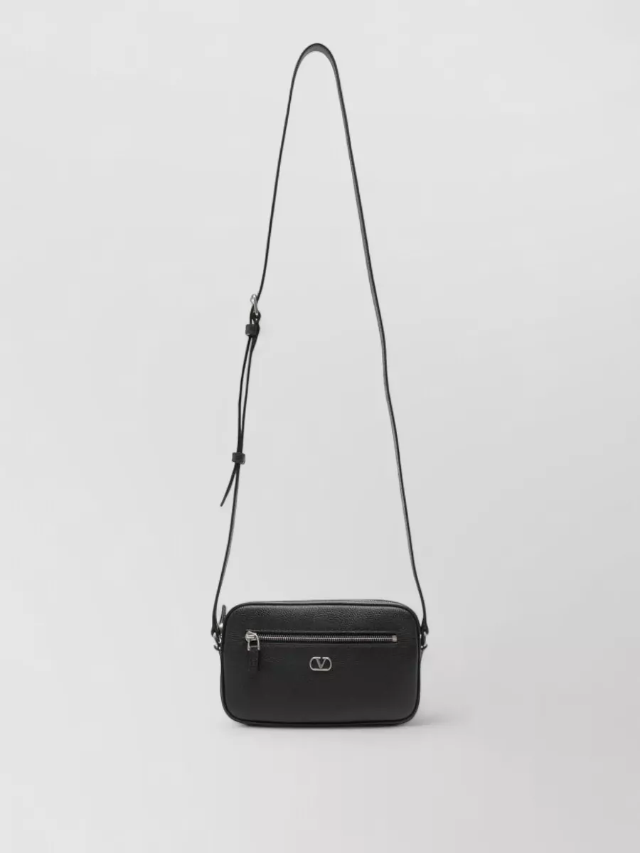 Valentino Garavani pebbled leather mini crossbody bag