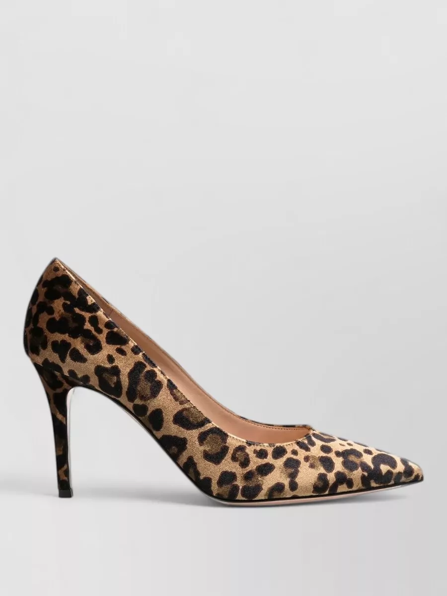 Gianvito Rossi Leopard-Print Pumps