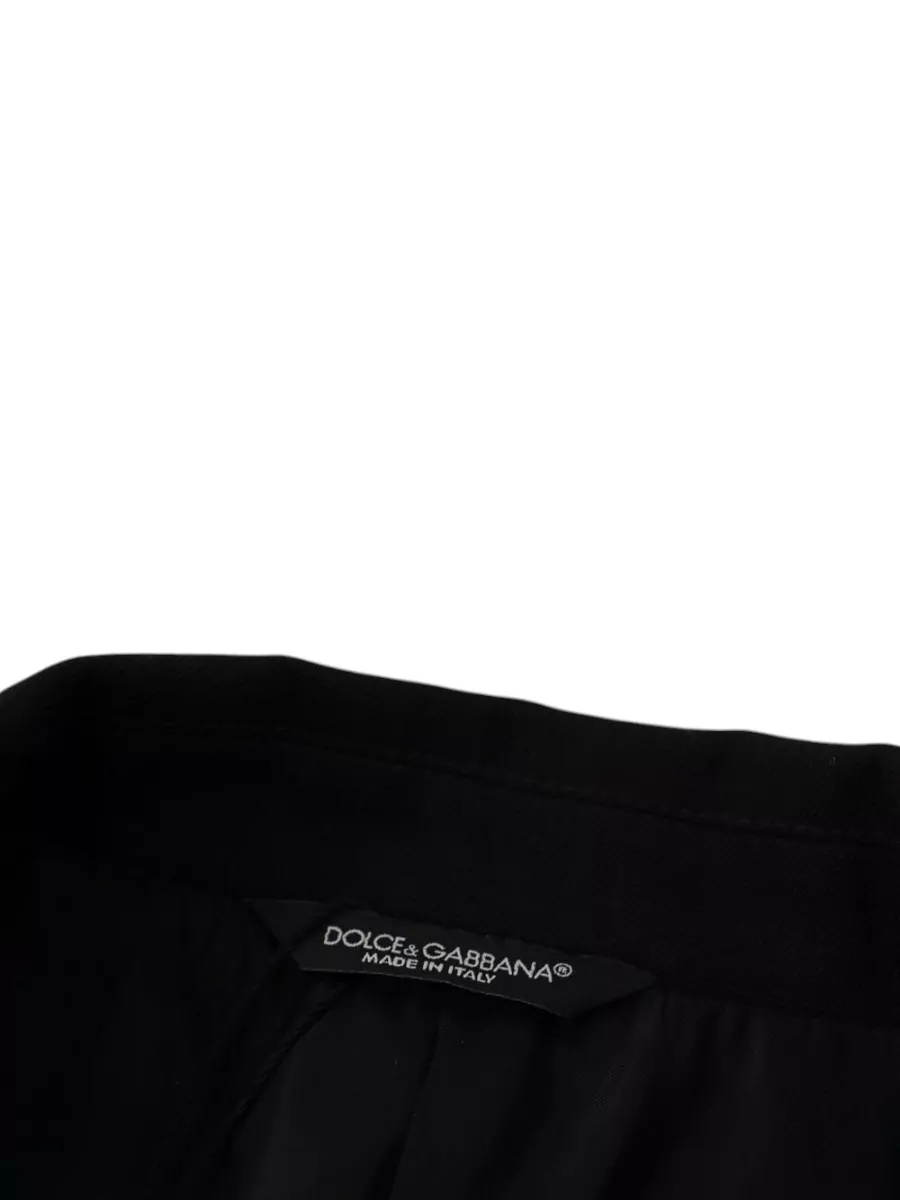 Dolce&Gabbana Wool Double-Breasted Suit Jacket