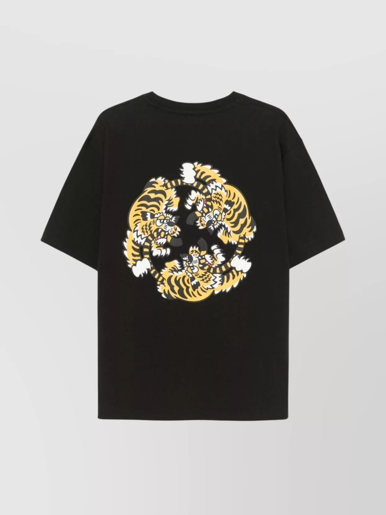 Kenzo Logo Print Cotton T-Shirt