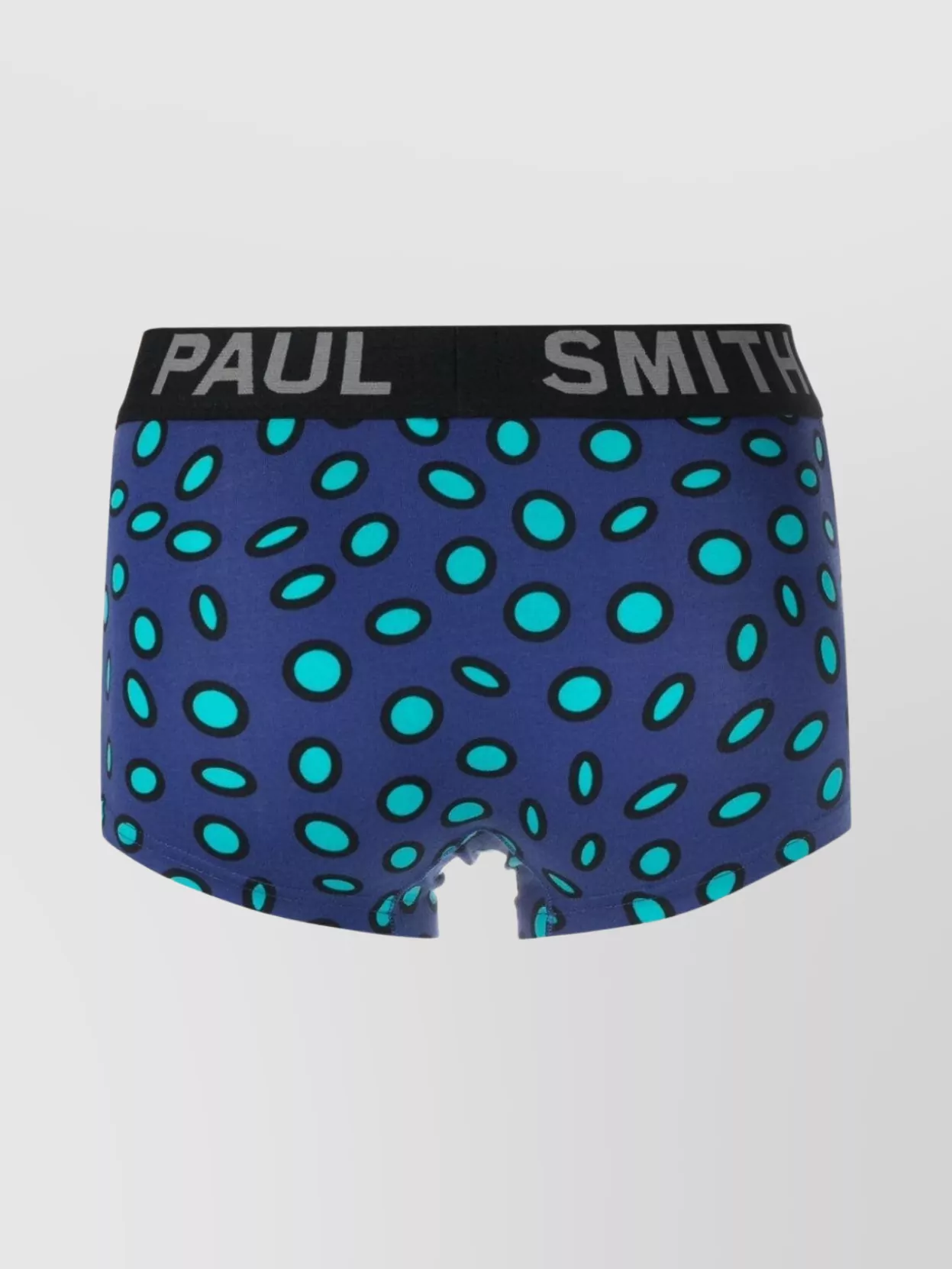 PAUL SMITH LOGO-WAISTBAND POLKA-DOT PRINT BRIEFS