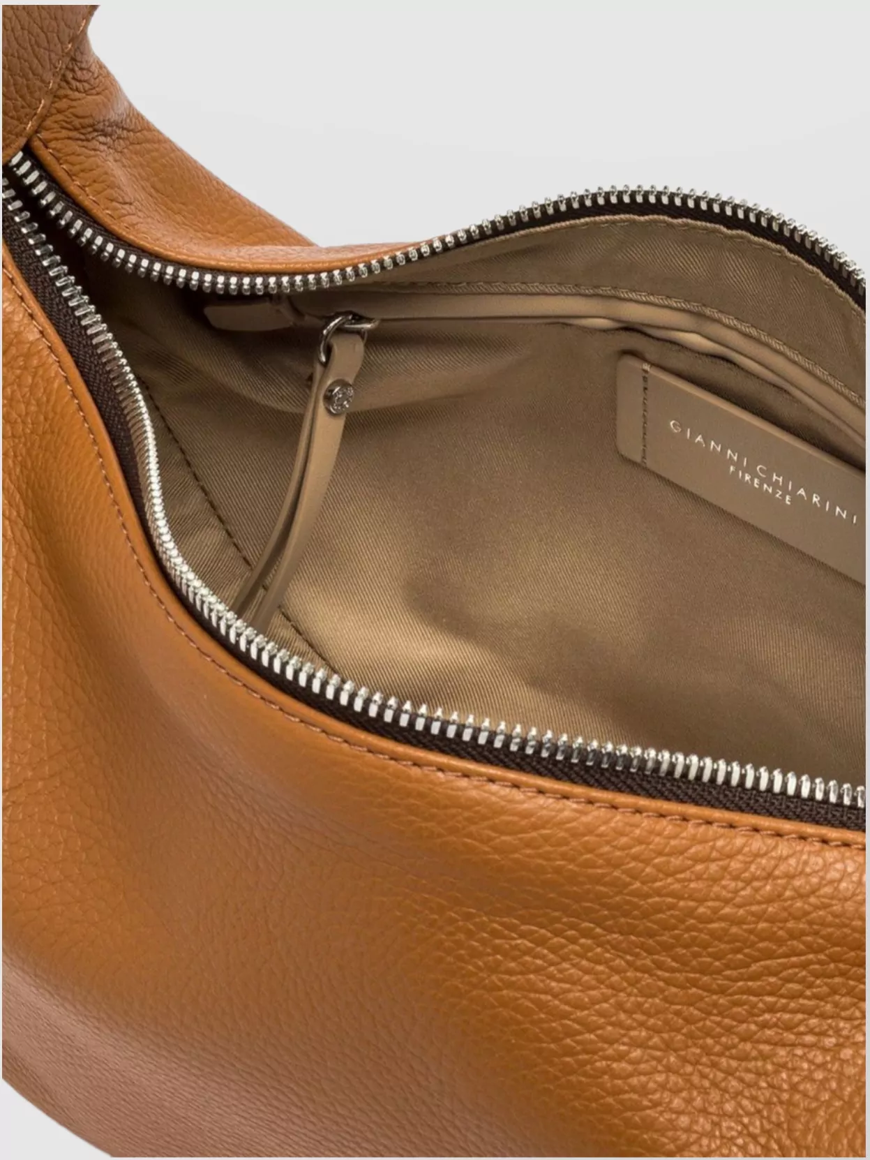 Gianni Chiarini Aisha Textured Leather Shoulder Bag