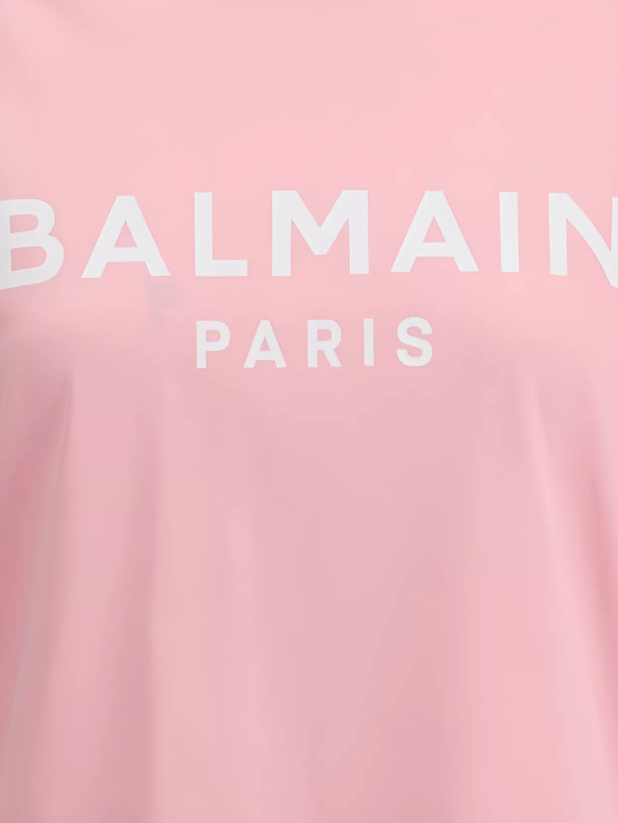 Balmain Embossed Logo Regular Fit T-Shirt