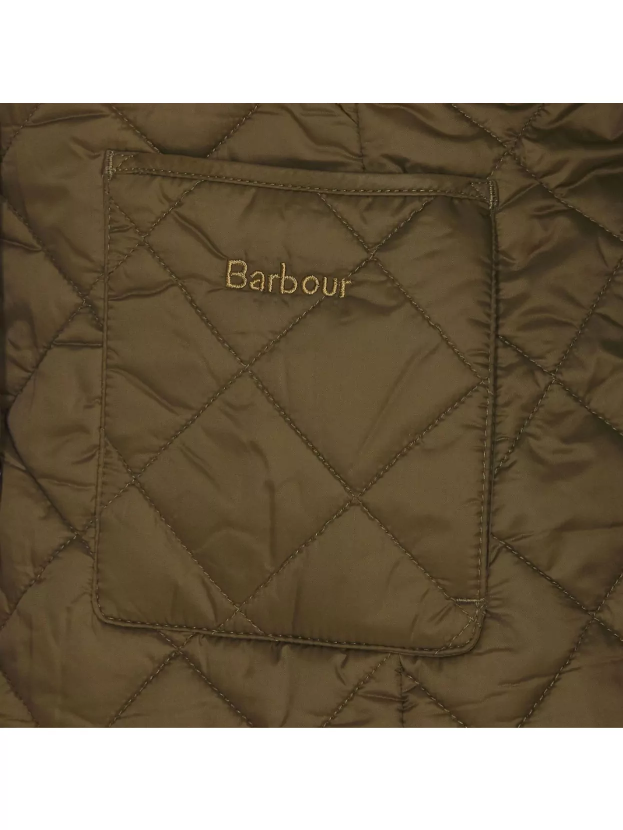 Barbour Quilted Jacket Corduroy Collar