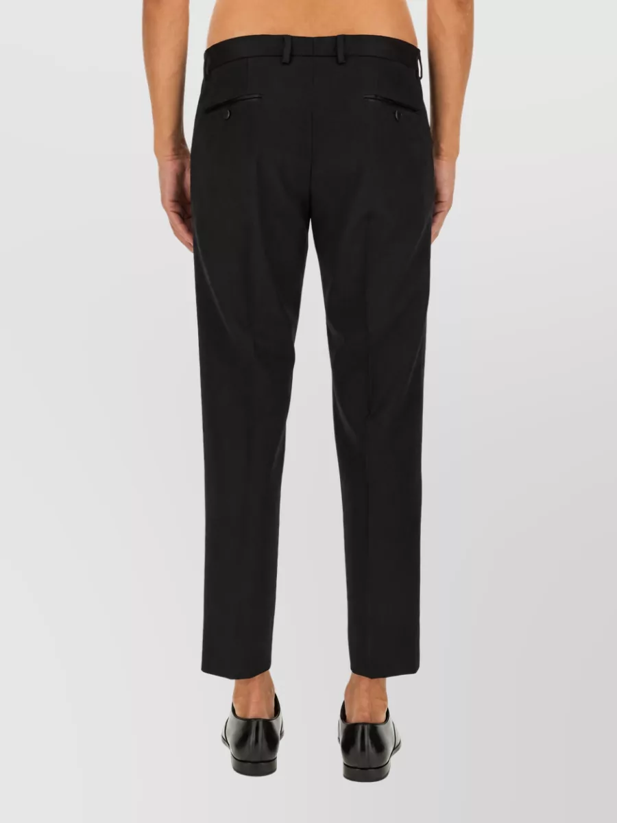 Dolce&Gabbana Wool Silk Tailored Trousers