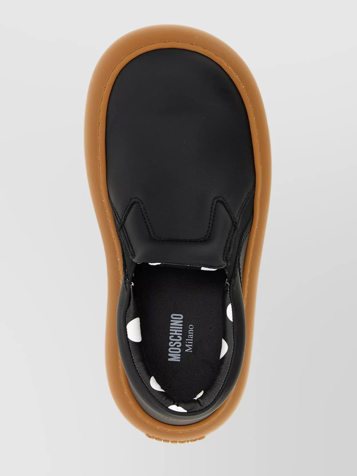 Moschino Slip-On Sneakers Sole Contrasting
