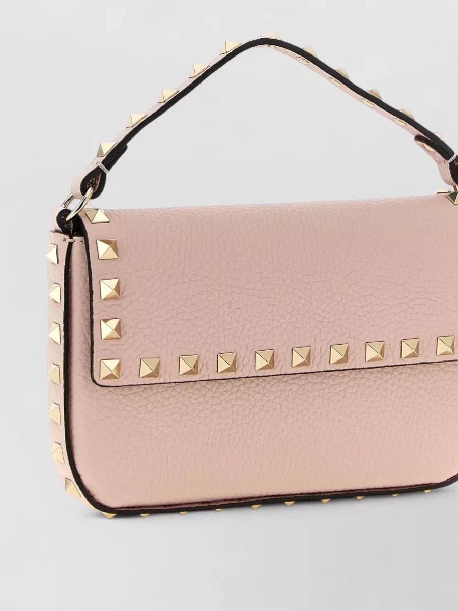 Valentino Garavani Vlogo Signature Leather Shoulder Bag
