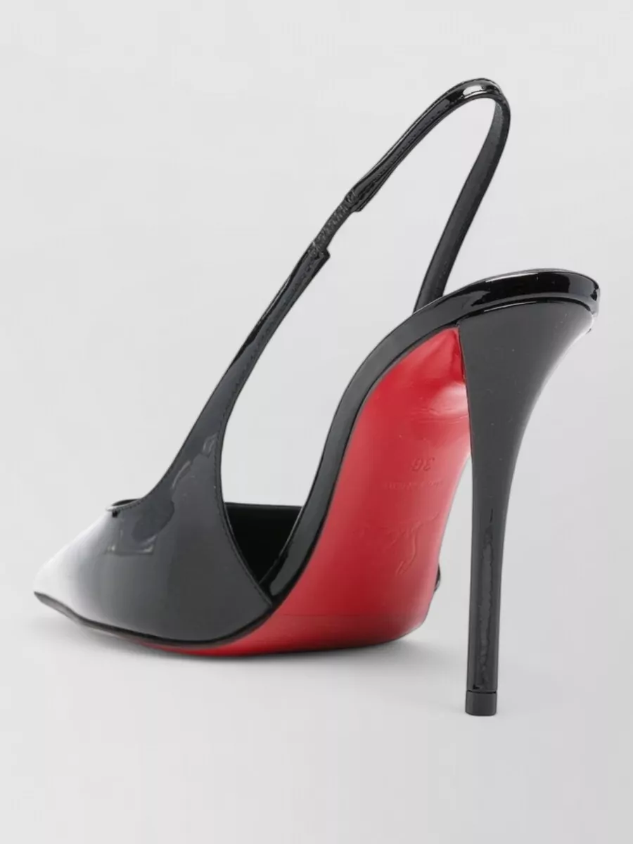 Christian Louboutin Patent Leather Slingback Pumps