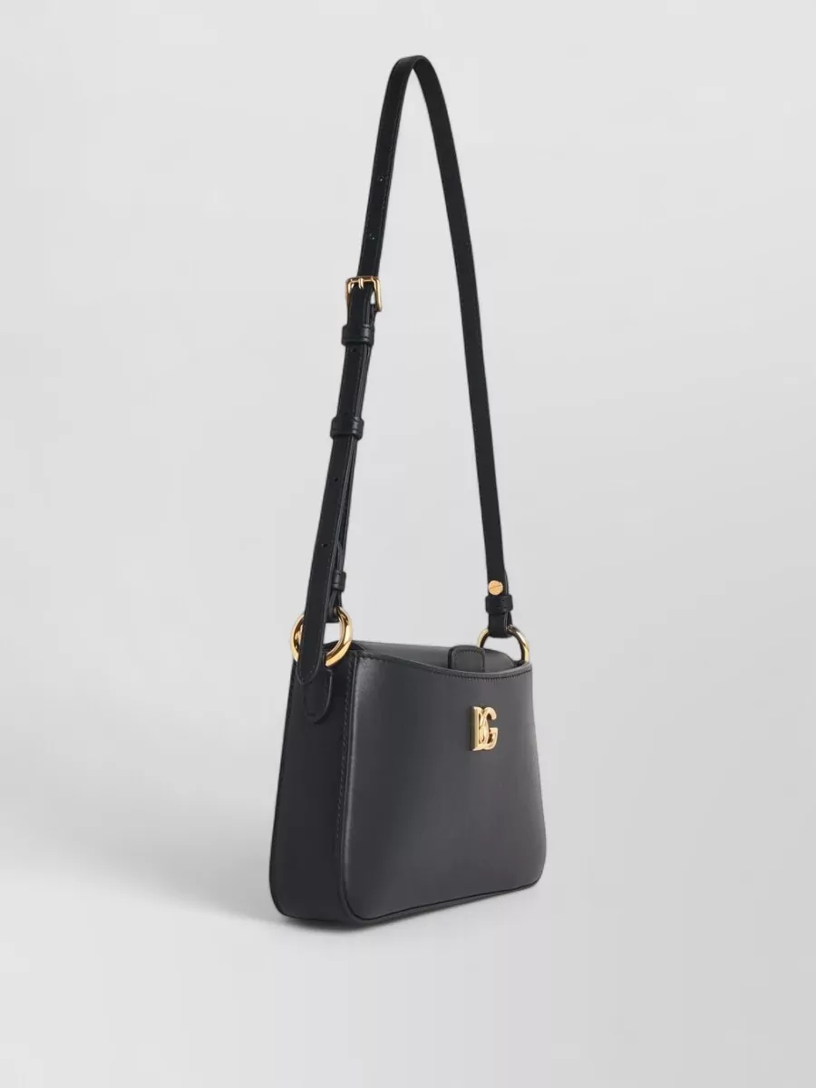 Dolce&Gabbana Devotion Calf Leather Phone Shoulder Bag
