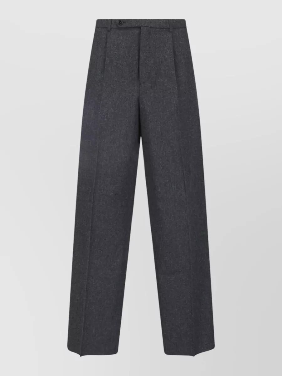 Jil Sander wool wide-leg trousers