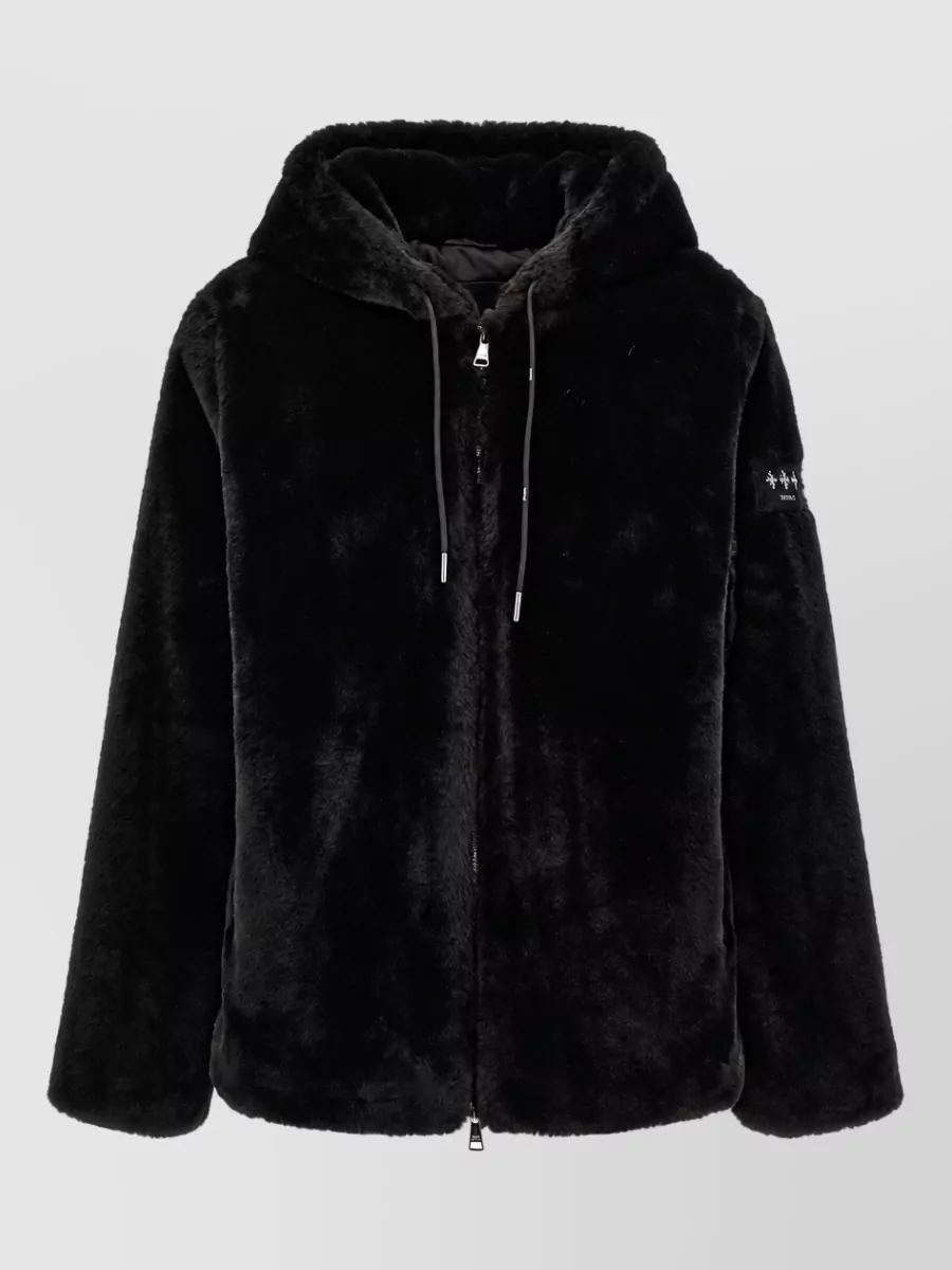 Tatras plush hooded padded coat