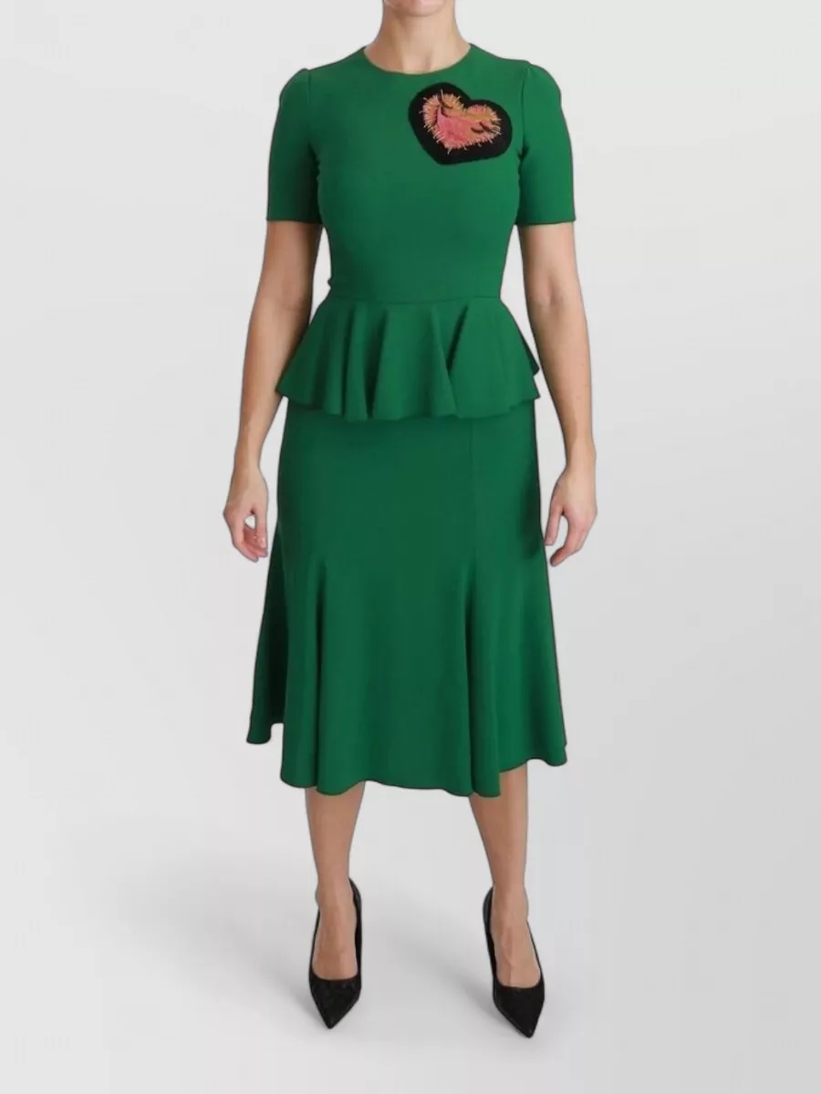 Dolce&Gabbana Viscose mermaid midi dress