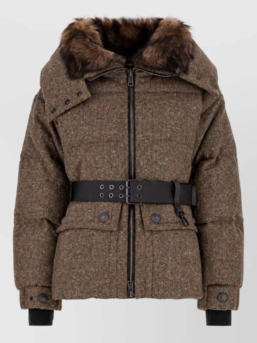 Moncler Grenoble wool down jacket