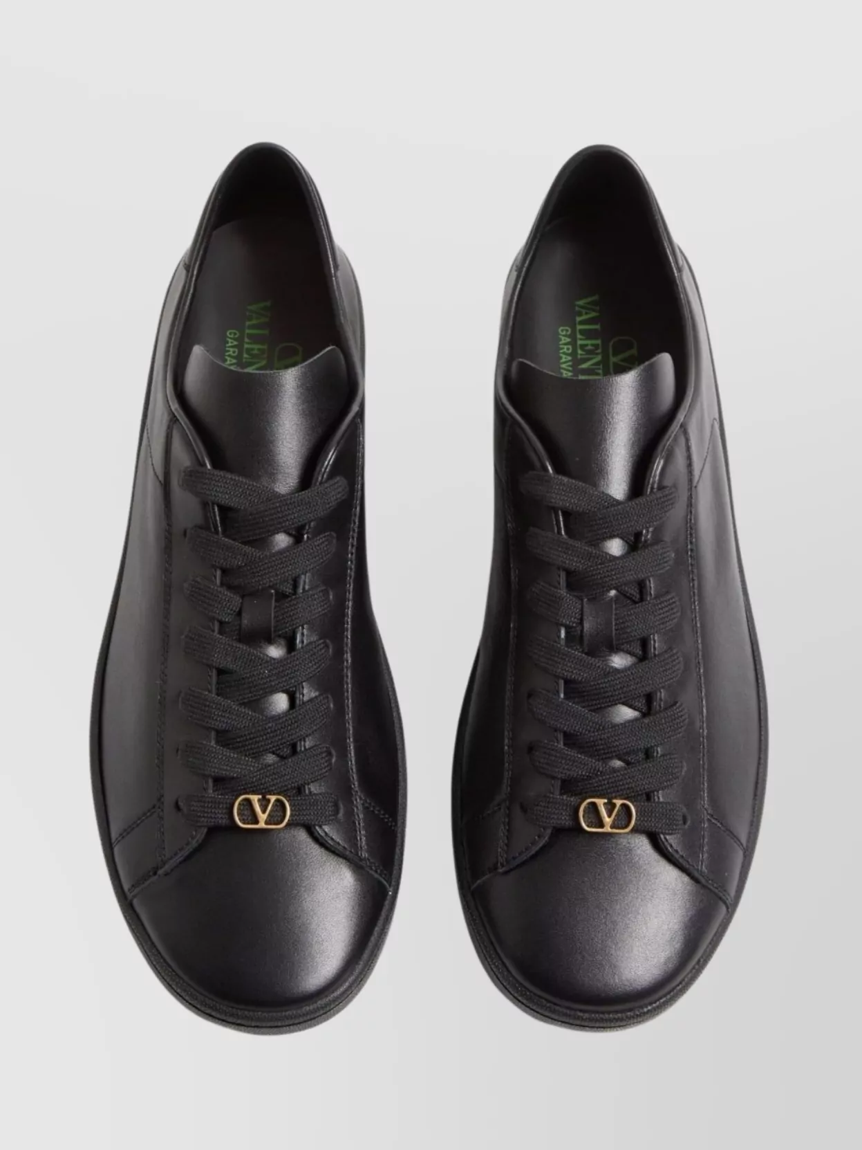 Valentino Royco Signature Brass Vlogo Low-top Sneakers