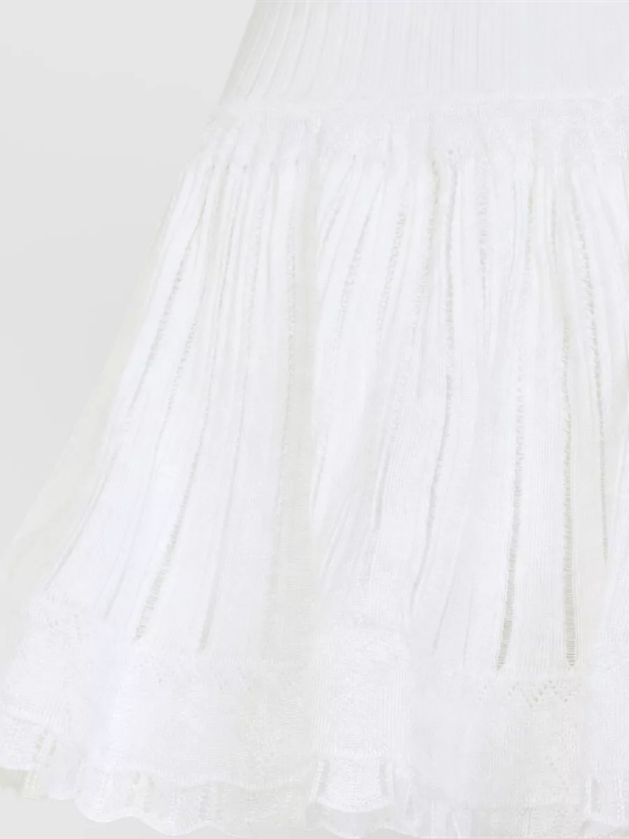 Alaïa Short A-Line Skirt