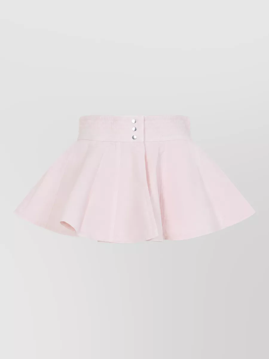 Alaïa Denim Mini Skirt
