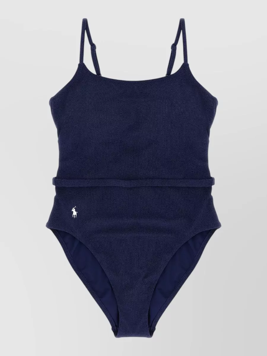 Polo Ralph Lauren Terry One-Piece Swimsuit