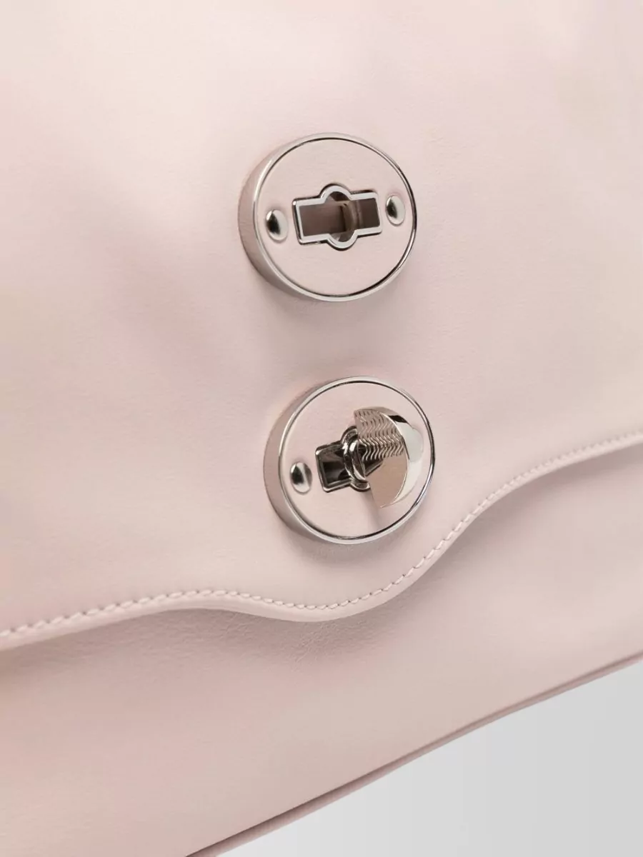 Zanellato Leather Studded Shoulder Bag