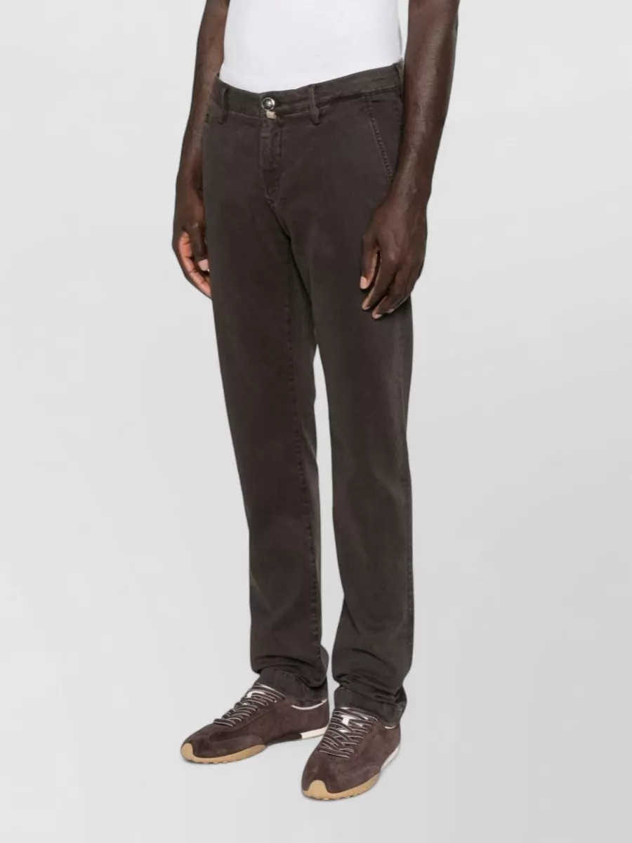Jacob Cohen Slim-Fit Straight-Leg Denim Trousers