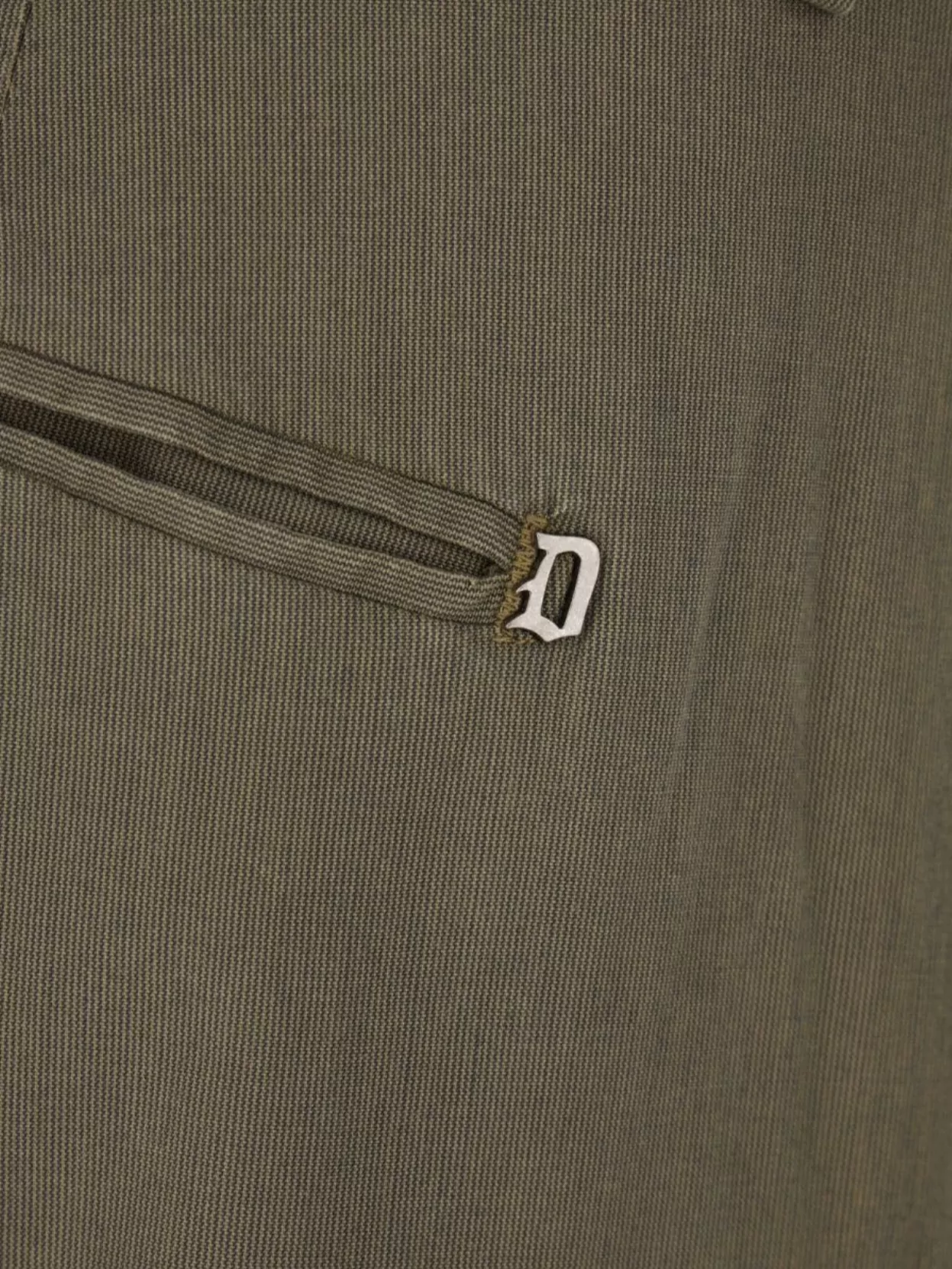 Dondup Embroidered Straight-Leg Trousers