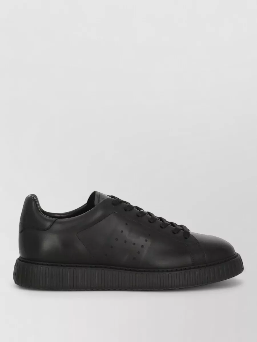Hogan Leather low-top sneakers