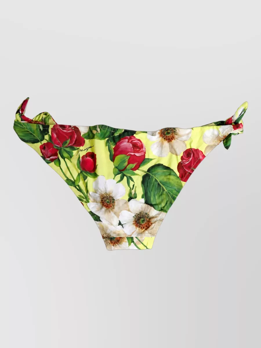 Dolce&Gabbana floral print bikini bottoms