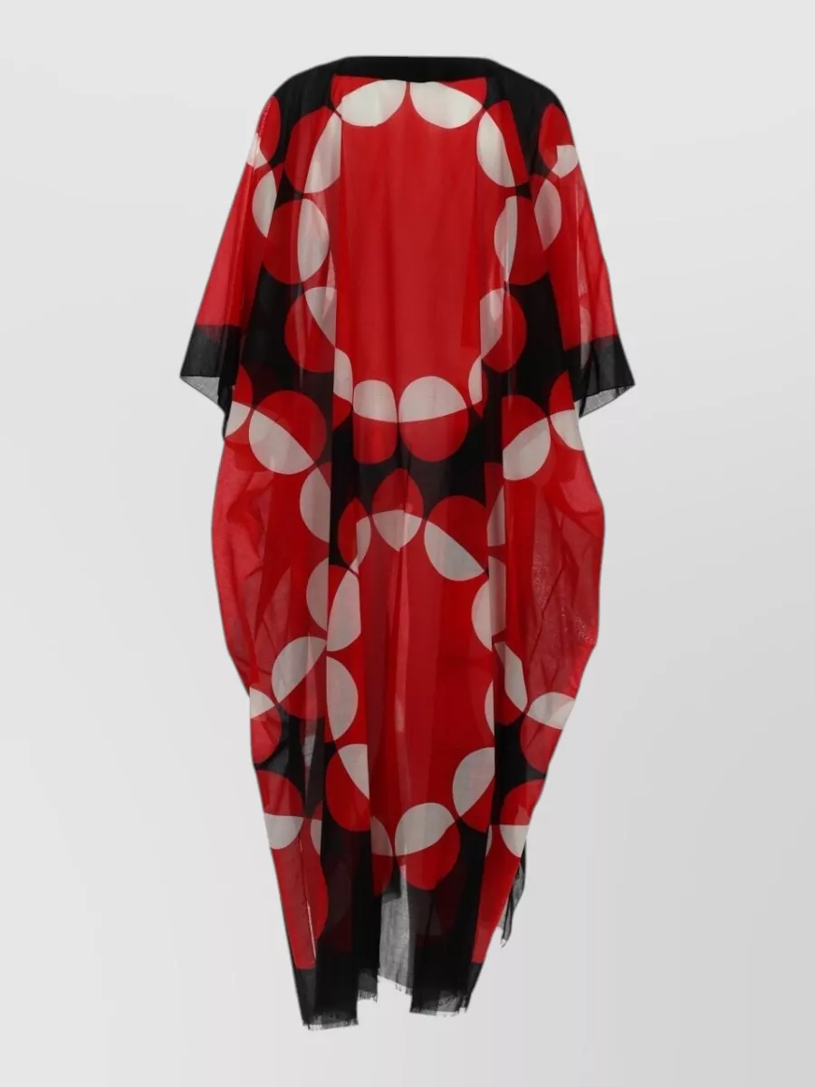 Dries Van Noten Printed Caftan