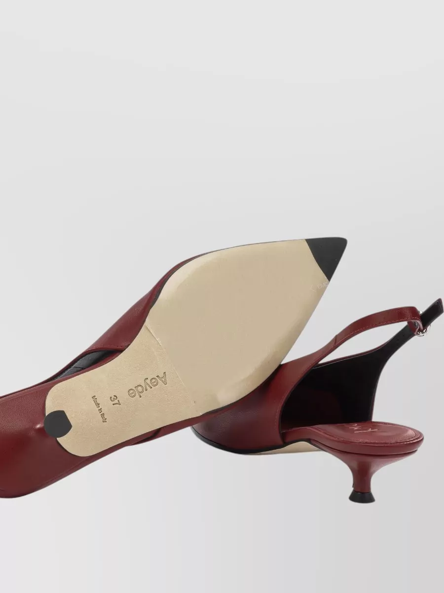 Aeyde Leather Slingback Pumps