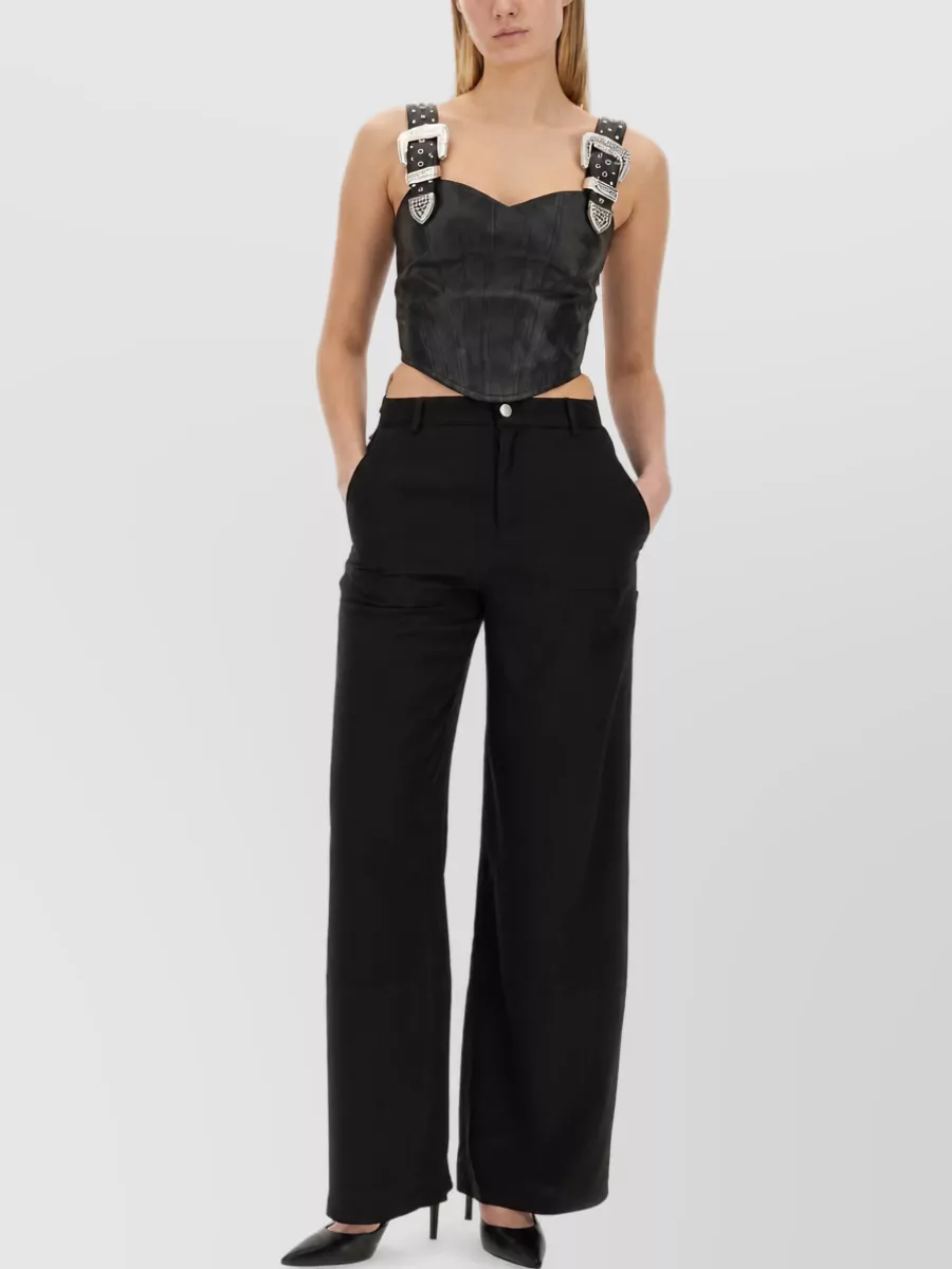 Moschino Wide-Leg Trousers