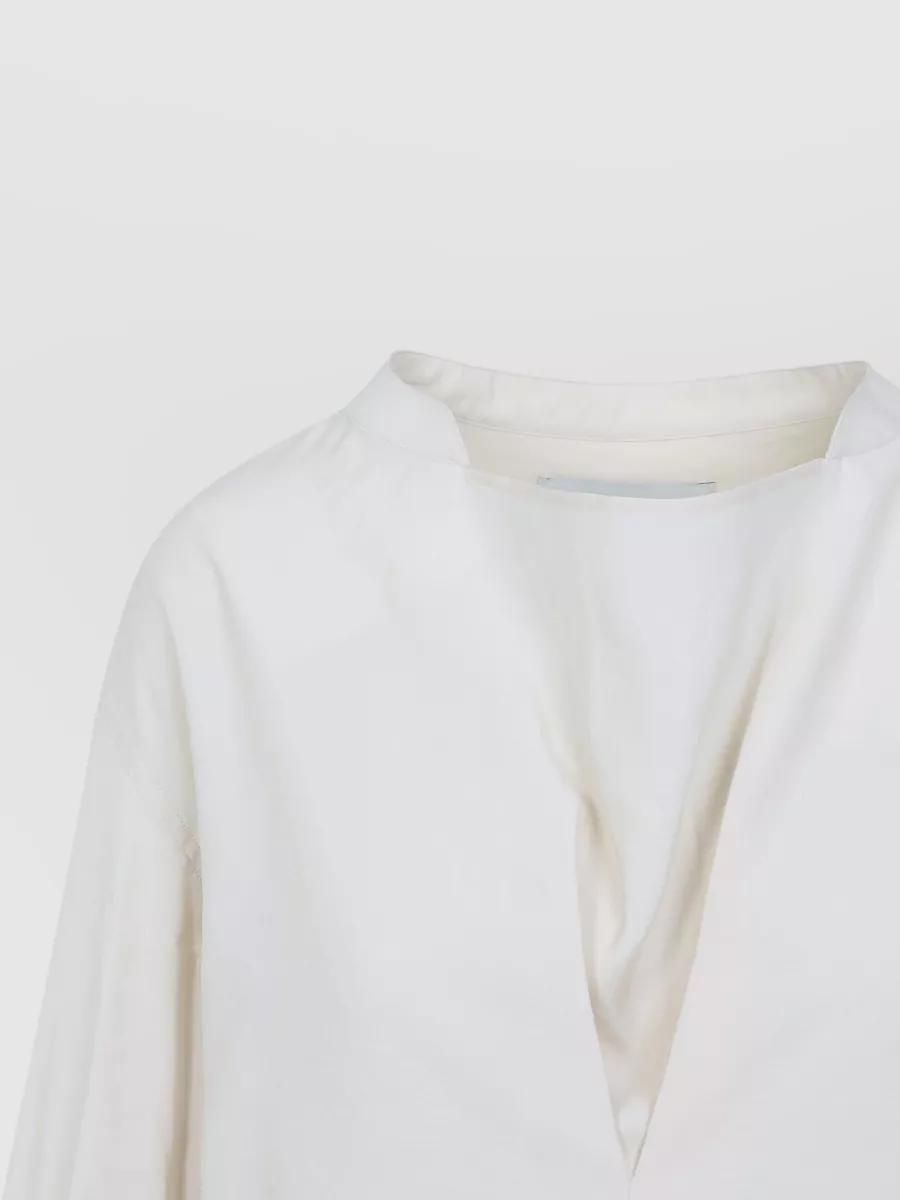 Studio Nicholson Draped Neck Shirt