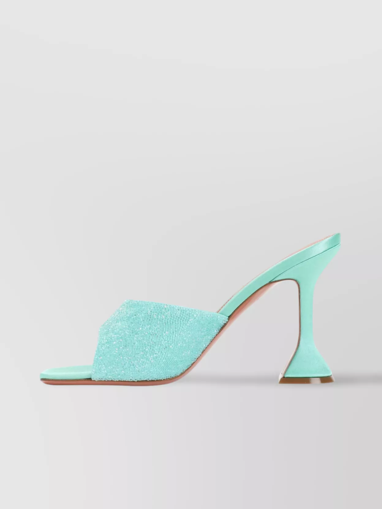 Amina Muaddi Lupita Crystal Dust 95 Sandals