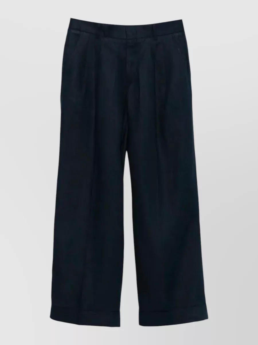 Cellar Door cotton wide-leg trousers