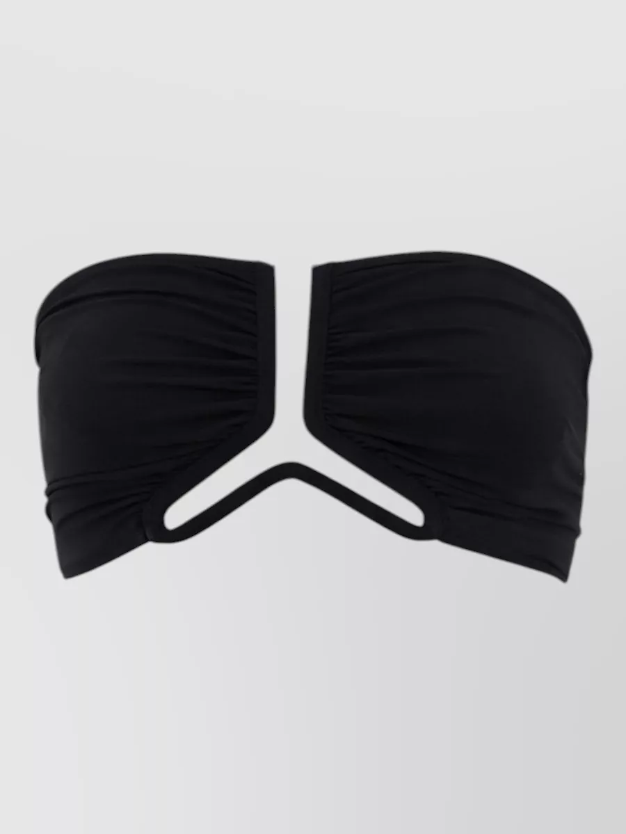 Rick Owens Allanah Bandeau Bikini Top Cut Out