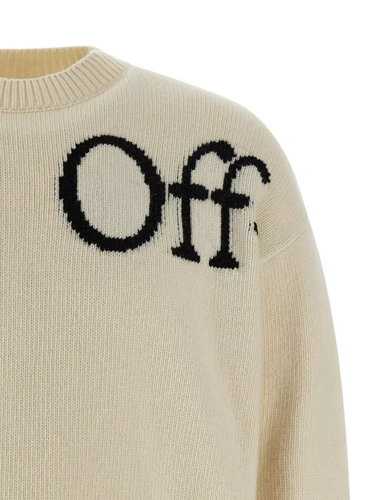 Off-White Literary Inspired Knit Sweater