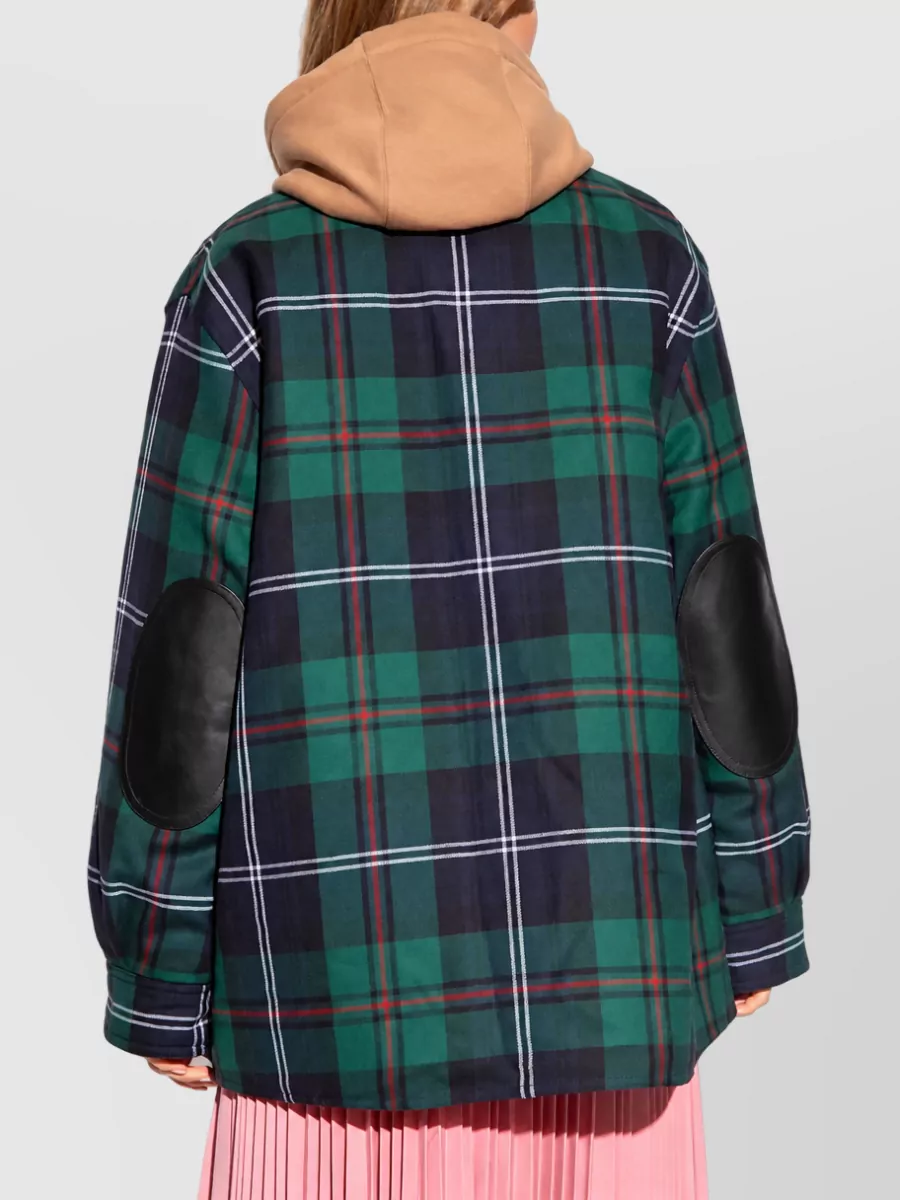 Burberry Wool Fitted Jacket