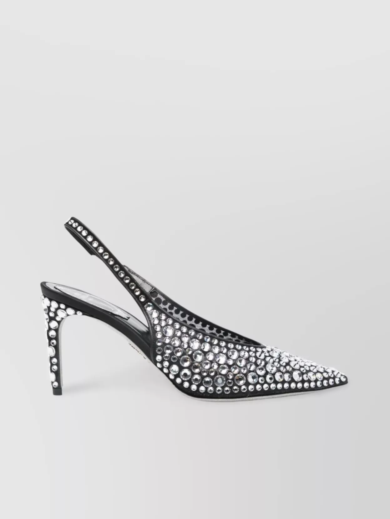 René Caovilla Rene Caovilla Gilda 80 Crystal Slingback