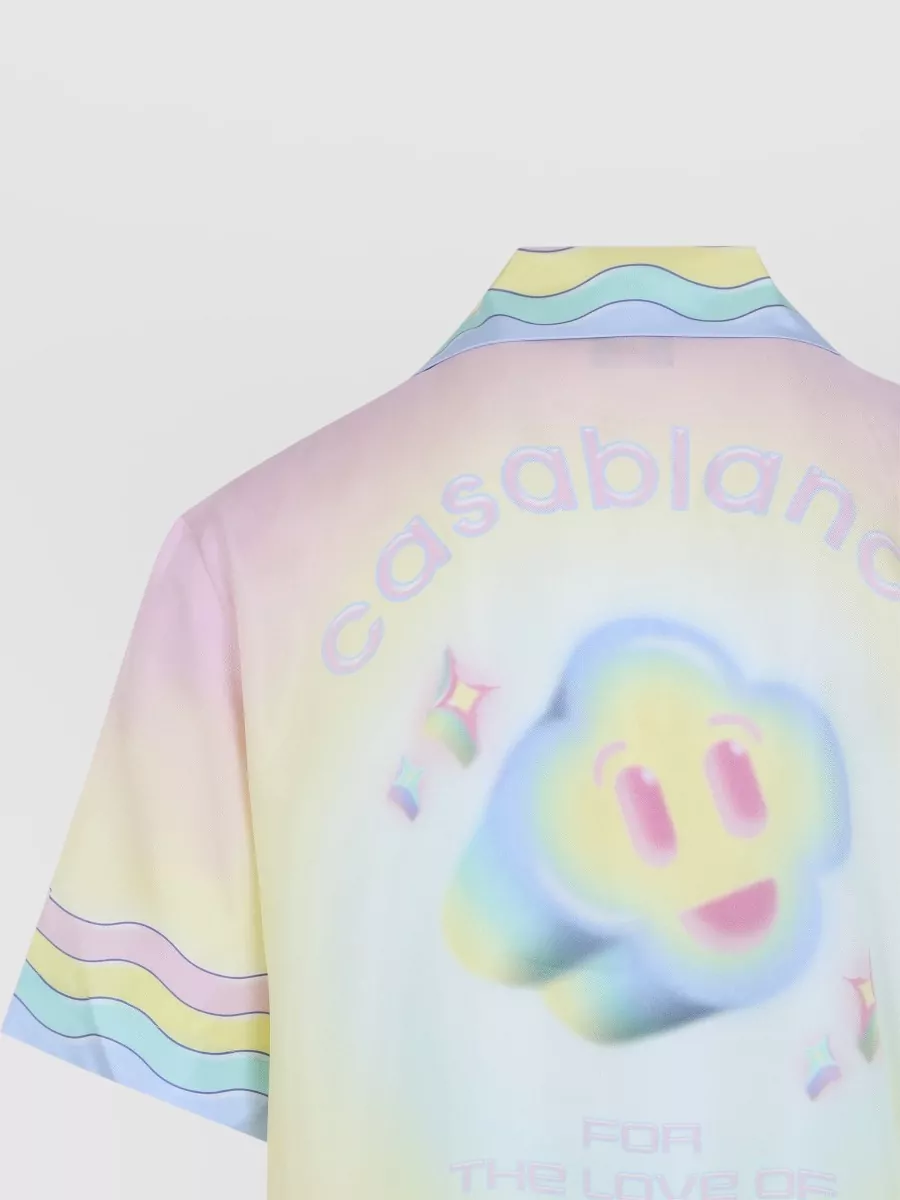 Casablanca Dance Lovers Graphic Shirt Short Sleeves