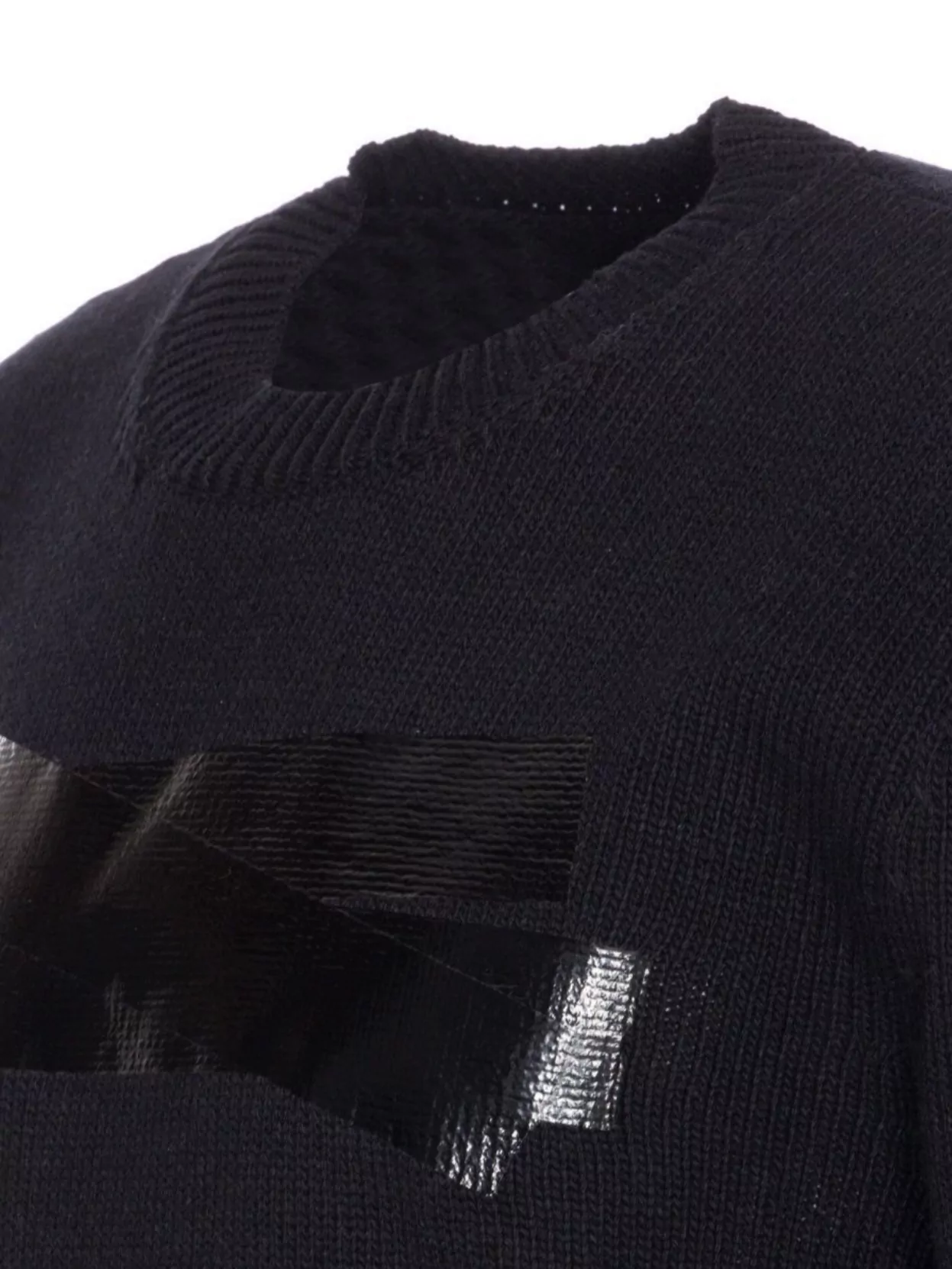 Mm6 Maison Margiela Crewneck Sweater Front Detail