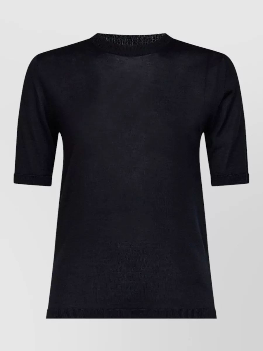 Max Mara silk knitted top