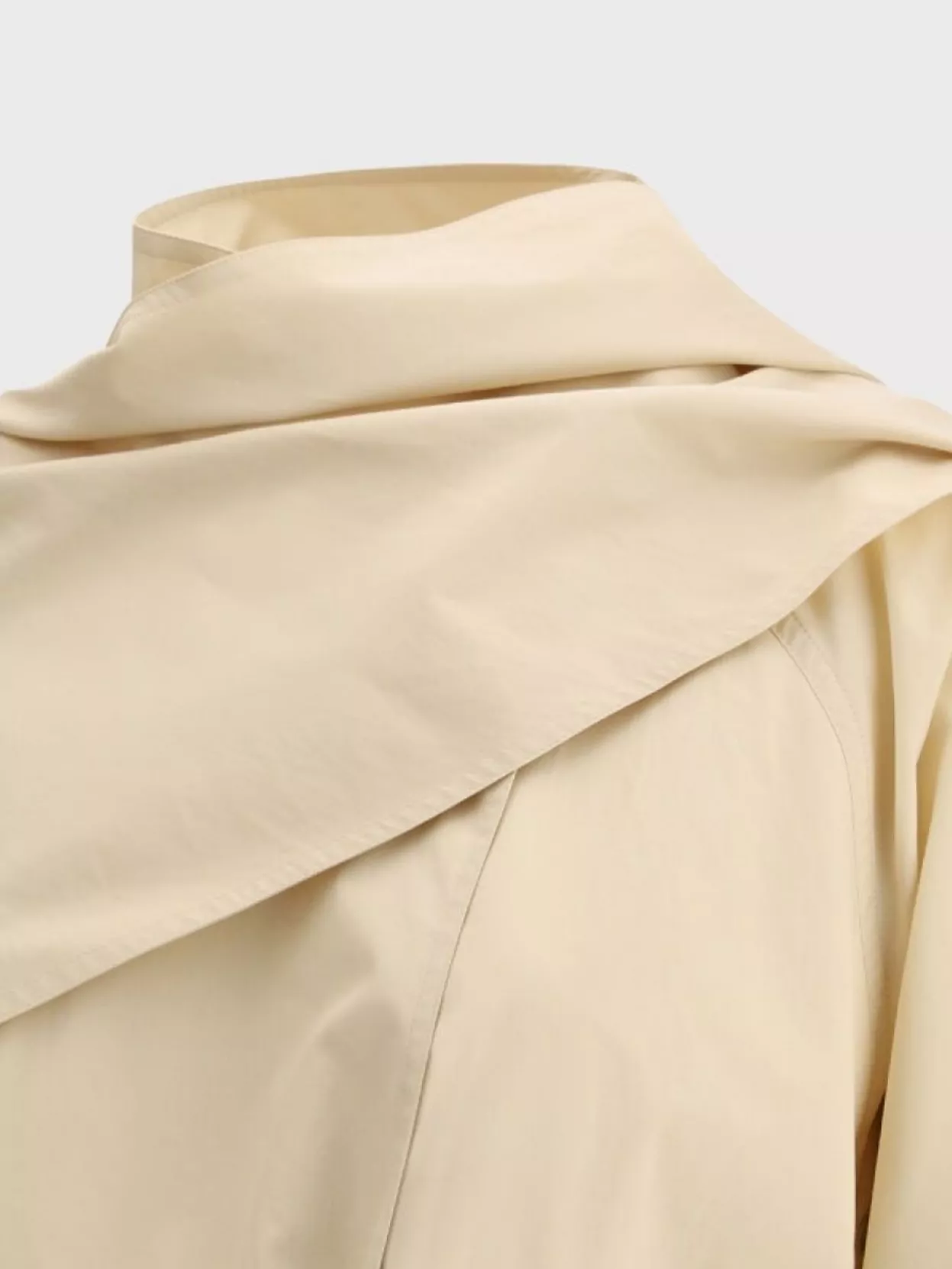 The Row Refined Shawl Lapel Trench Coat