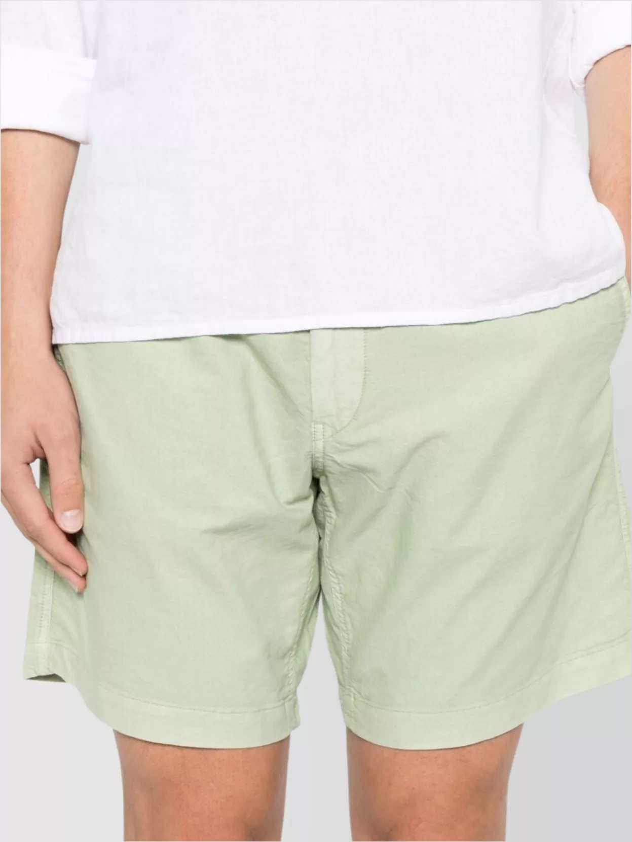 Ralph Lauren Waistband Shorts With Diagonal And Flap Pockets