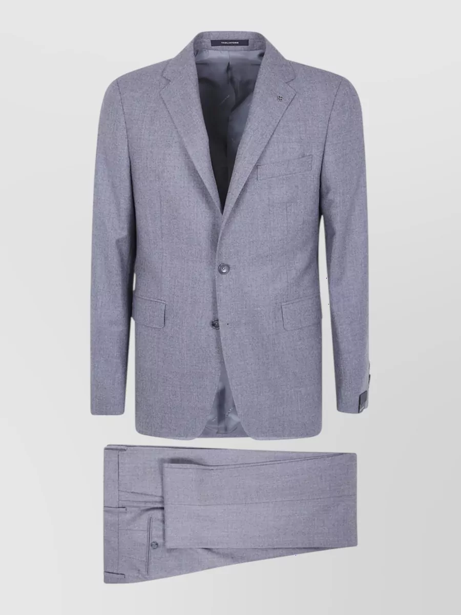 Tagliatore cashmere-blend single-breasted suit
