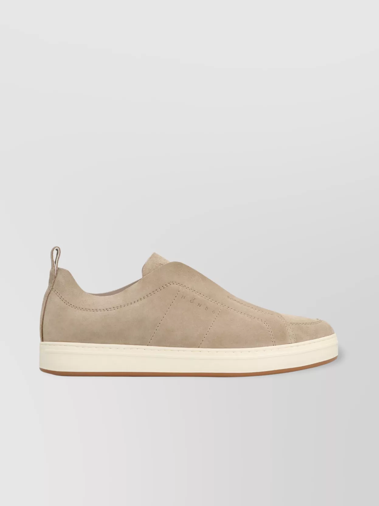 Hogan Slip-On Sneakers With Pull Tab And Suede Finish